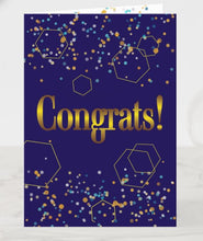Load image into Gallery viewer, Congrats Card Navy Blue