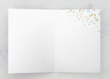 Load image into Gallery viewer, Birthday Card -Cupcake Silver Backgrouond