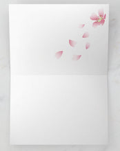 Load image into Gallery viewer, Thank you card - Cherry Blossom
