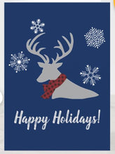 Load image into Gallery viewer, Holiday Card - reindeer