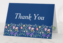 Load image into Gallery viewer, Thank you Card - Flower Garden