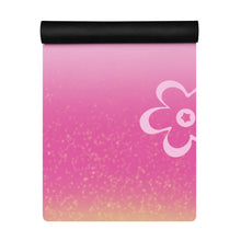 Load image into Gallery viewer, Pink Rubber Yoga Mat