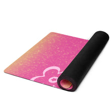 Load image into Gallery viewer, Pink Rubber Yoga Mat