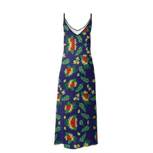Load image into Gallery viewer, Hawaiian Flower Slip Dress