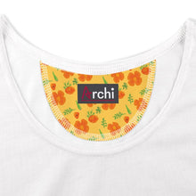 Load image into Gallery viewer, Orange Flower Tunic Dress