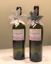 Load image into Gallery viewer, Set of 2 Wine Bottle Flower