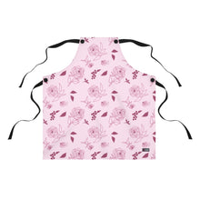 Load image into Gallery viewer, Pink Rose Apron In Gift Box