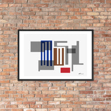 Load image into Gallery viewer, Contemporary Art Framed poster