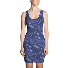 Load image into Gallery viewer, Mobil Art Fitted Dress