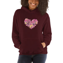 Load image into Gallery viewer, Floral Heart Hoodie