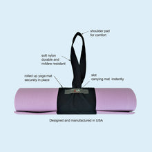 Load image into Gallery viewer, Roll Up & Carry Yoga Mat Carrier