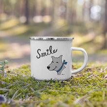 Load image into Gallery viewer, Happy Dog Enamel Mug