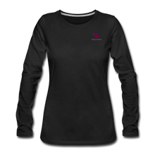 Load image into Gallery viewer, Women's Premium Long Sleeve T-Shirt - black