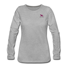 Load image into Gallery viewer, Women's Premium Long Sleeve T-Shirt - heather gray