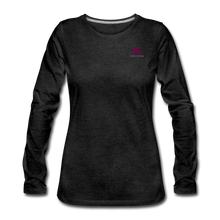 Load image into Gallery viewer, Women's Premium Long Sleeve T-Shirt - charcoal gray