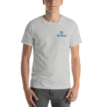 Load image into Gallery viewer, HI WA!! Space Needle & Seattle Skyline Unisex T-Shirt