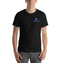 Load image into Gallery viewer, HI WA!! Space Needle & Seattle Skyline Unisex T-Shirt