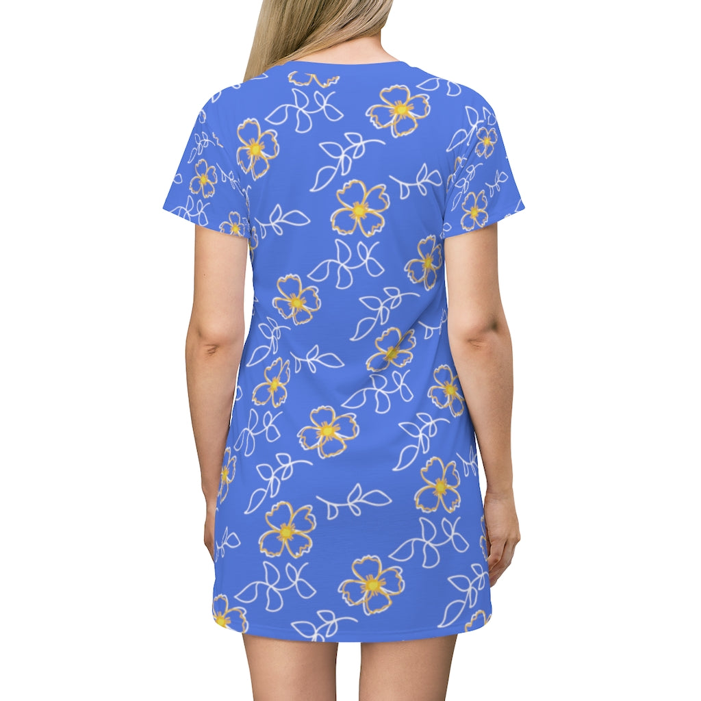 Royal Blue T-Shirt Dress Royal Blue T-Shirt Dress
