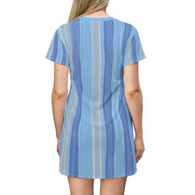 Load image into Gallery viewer, Summer Stripe T-Shirt Dress

