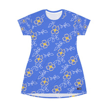 Load image into Gallery viewer, Royal Blue T-Shirt Dress

