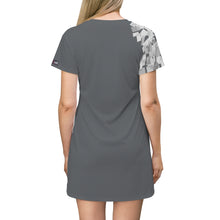 Load image into Gallery viewer, Gray T-shirt Dress
