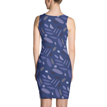 Load image into Gallery viewer, Mobil Art Fitted Dress
