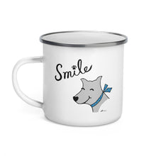 Load image into Gallery viewer, Happy Dog Enamel Mug
