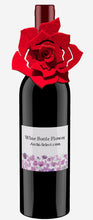 Load image into Gallery viewer, Rose Wine Bottle Flower
